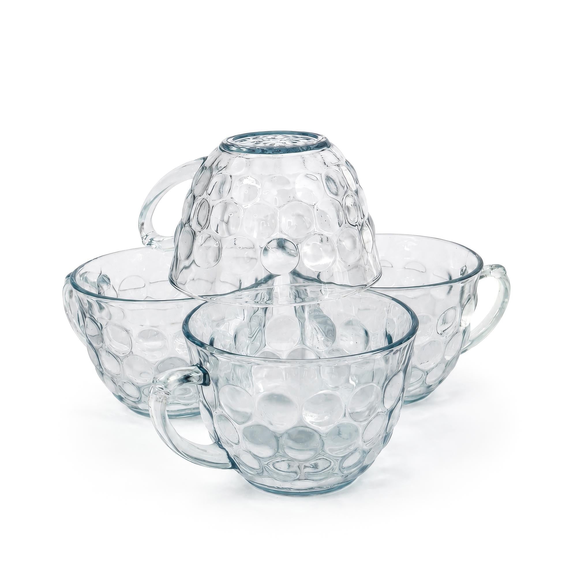 Anchor Hocking Sapphire Blue Bubble Glass Dinnerware Set, 20 Pieces — image 14