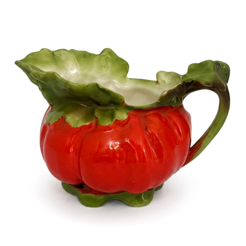 Vintage Royal Bayreuth Tomato Creamer and Covered Sugar Bowl, Bavaria — image 6