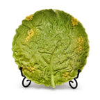 Royal Bayreuth Green Leaf Porcelain Plate, Antique Tableware, Bavaria — image 3