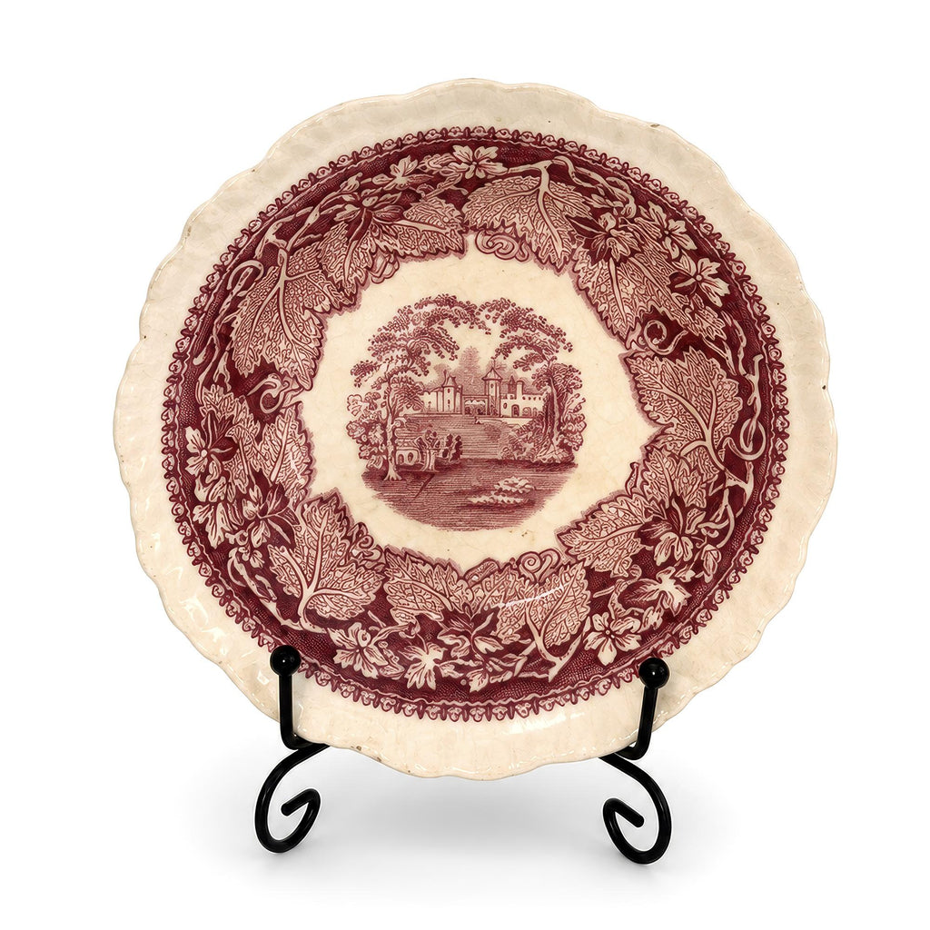 Mason’s Stratford Red Transferware Ironstone Berry Bowls, Set of Four — image 2
