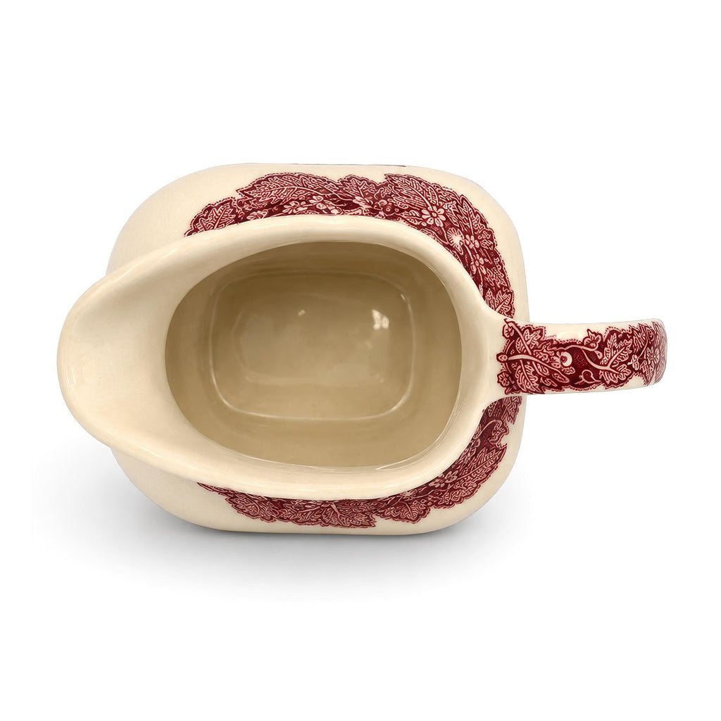 Mason’s Vista Red Transferware Ironstone Creamer, England, 1950 — image 7