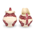 Mason’s Vista Red Transferware Ironstone Creamer, England, 1950 — image 9
