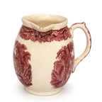 Mason’s Vista Red Transferware Ironstone Milk Jug / Creamer, England, circa 1940 — image 3