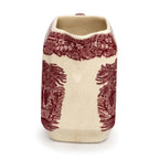 Mason’s Stratford Ironstone Milk Jug, Red Transferware, England, 1950 — image 3