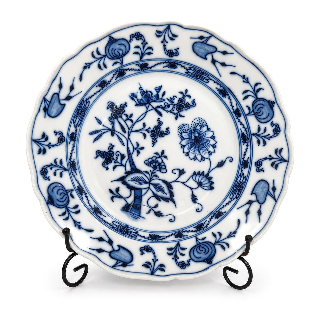 Meissen Blue Onion Porcelain Soup Bowls, Set of Two, Germany, Early 20th Century — image 2