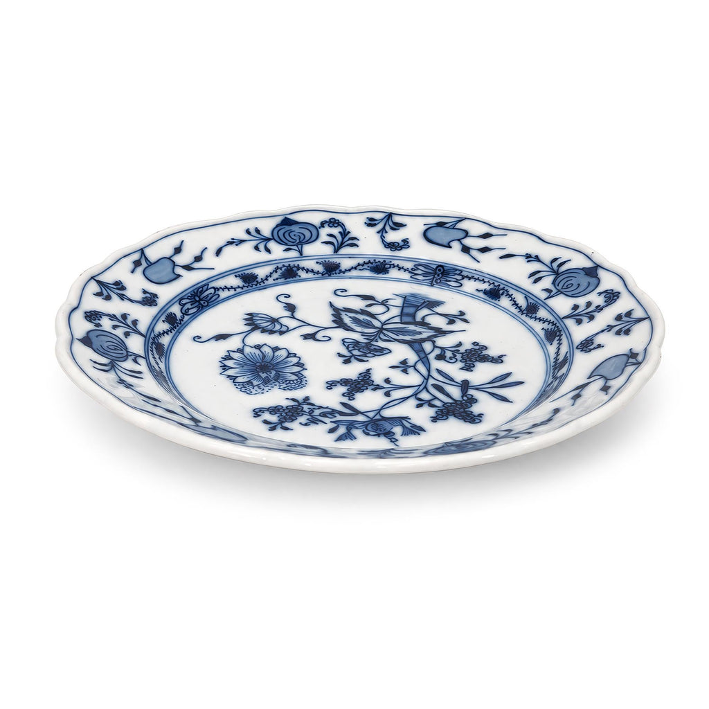 Meissen Blue Onion Porcelain Soup Bowls, Set of Two, Germany, Early 20th Century — image 4