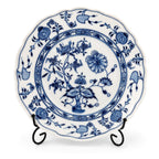 Meissen Blue Onion Porcelain Soup Bowls, Set of Two, Germany, Early 20th Century — image 6