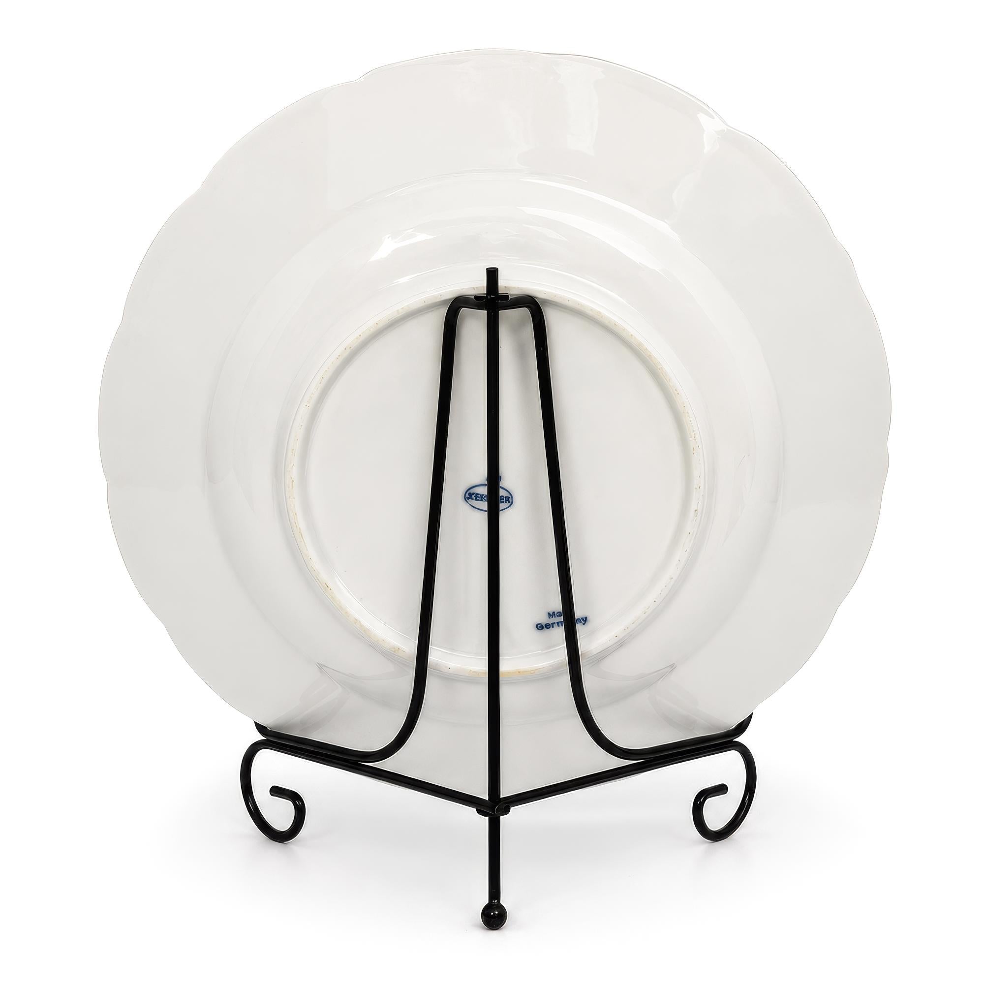 Meissen Blue Onion Porcelain Soup Bowls, Set of Two, Germany, Early 20th Century — image 7