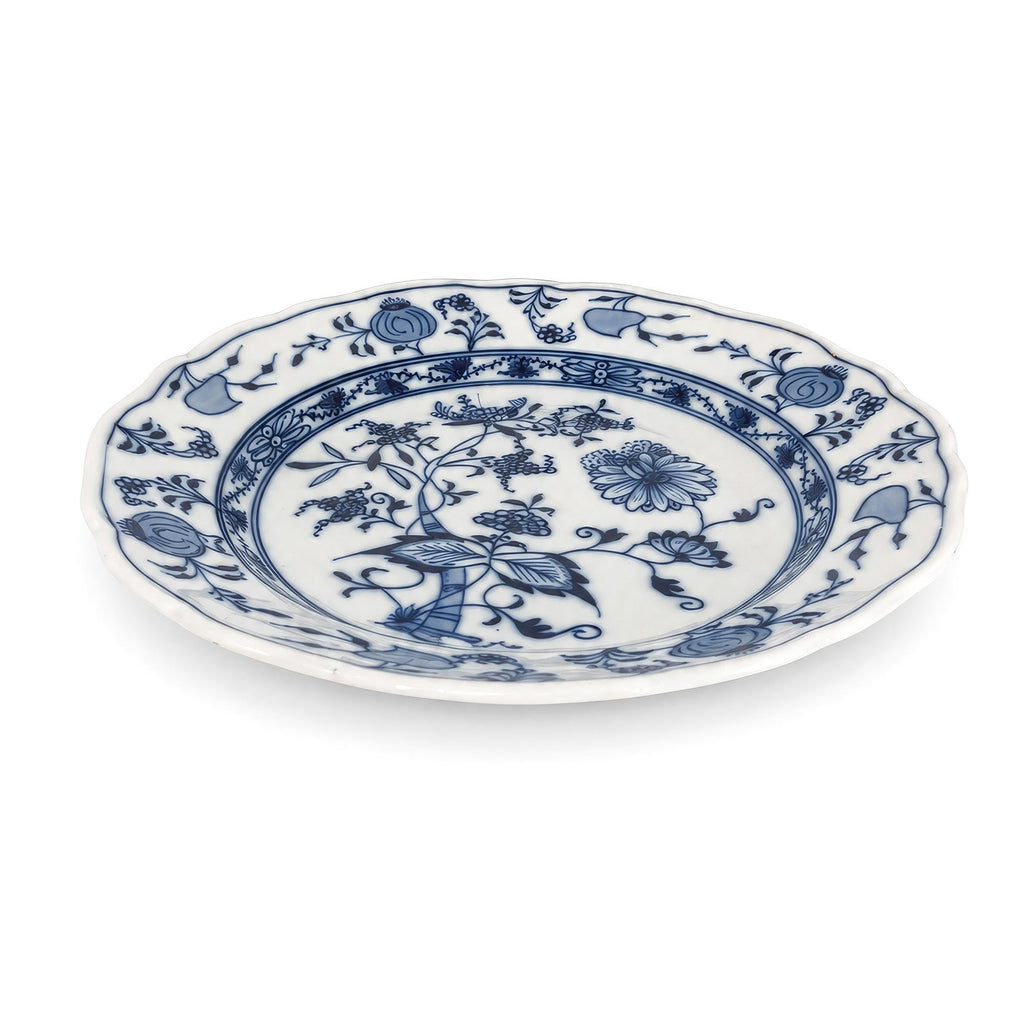 Meissen Blue Onion Porcelain Soup Bowls, Set of Two, Germany, Early 20th Century — image 8