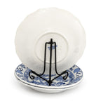 Cauldon England Meissen Blue Onion Porcelain Berry Bowls, Set of Three, circa 18 — image 3