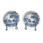 Enoch Wedgwood Countryside Blue Berry Bowls, England — image 5