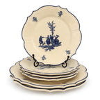 Niderviller Porcelain Tableware Set, Blue Délices, 1970s — image 2