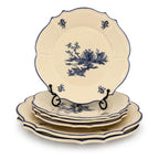 Niderviller Porcelain Tableware Set, Blue Délices, 1970s — image 4