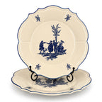 Niderviller Porcelain Tableware Set, Blue Délices, 1970s — image 7