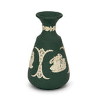 Pair of Wedgwood Green Jasperware Bud Vases, Neoclassical, 1960s — image 4