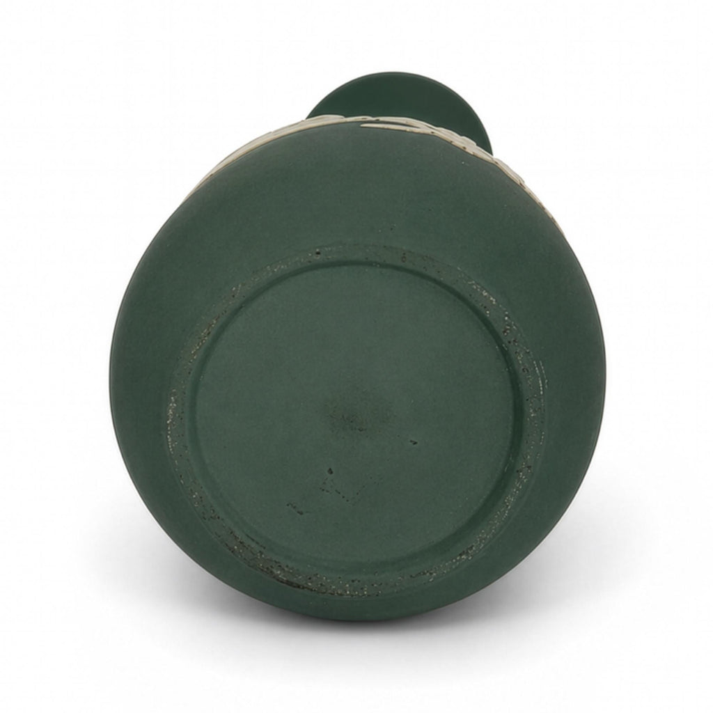 Pair of Wedgwood Green Jasperware Bud Vases, Neoclassical, 1960s — image 8