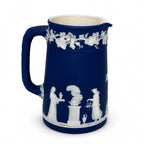 Wedgwood Cobalt Blue Jasperware Tea Set, 4-Piece, England, 1960s — image 5