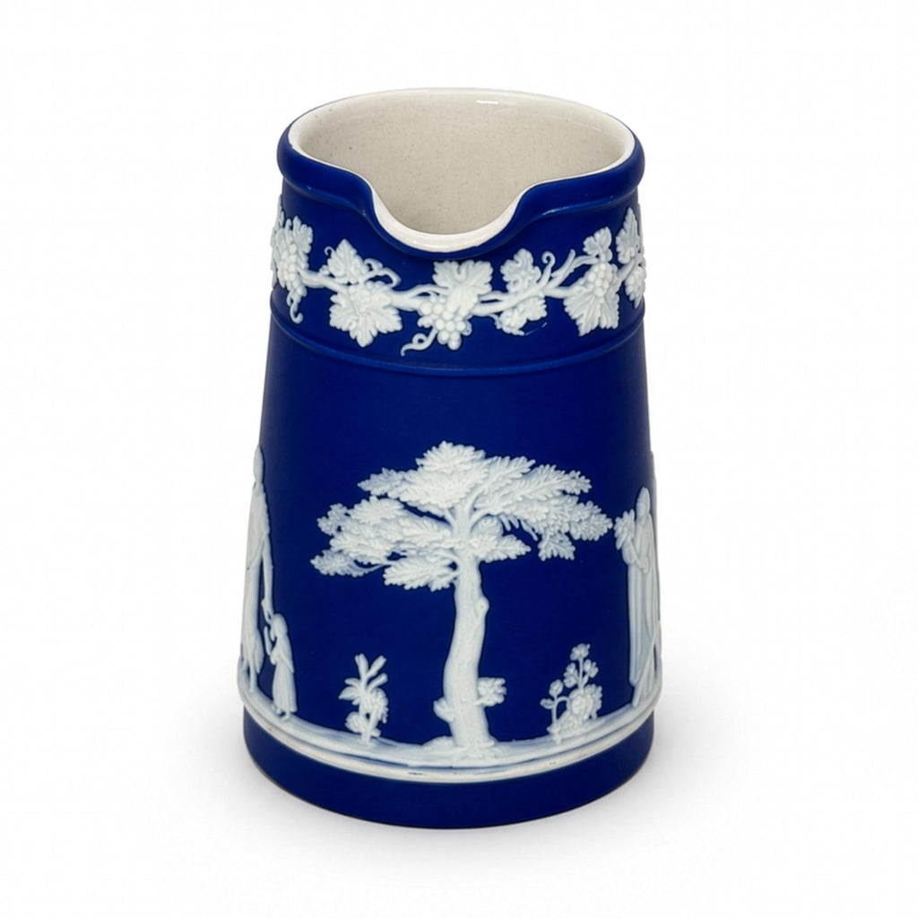 Wedgwood Cobalt Blue Jasperware Tea Set, 4-Piece, England, 1960s — image 14