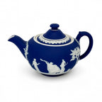 Wedgwood Cobalt Blue Jasperware Tea Set, 4-Piece, England, 1960s — image 17