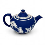 Wedgwood Cobalt Blue Jasperware Tea Set, 4-Piece, England, 1960s — image 19