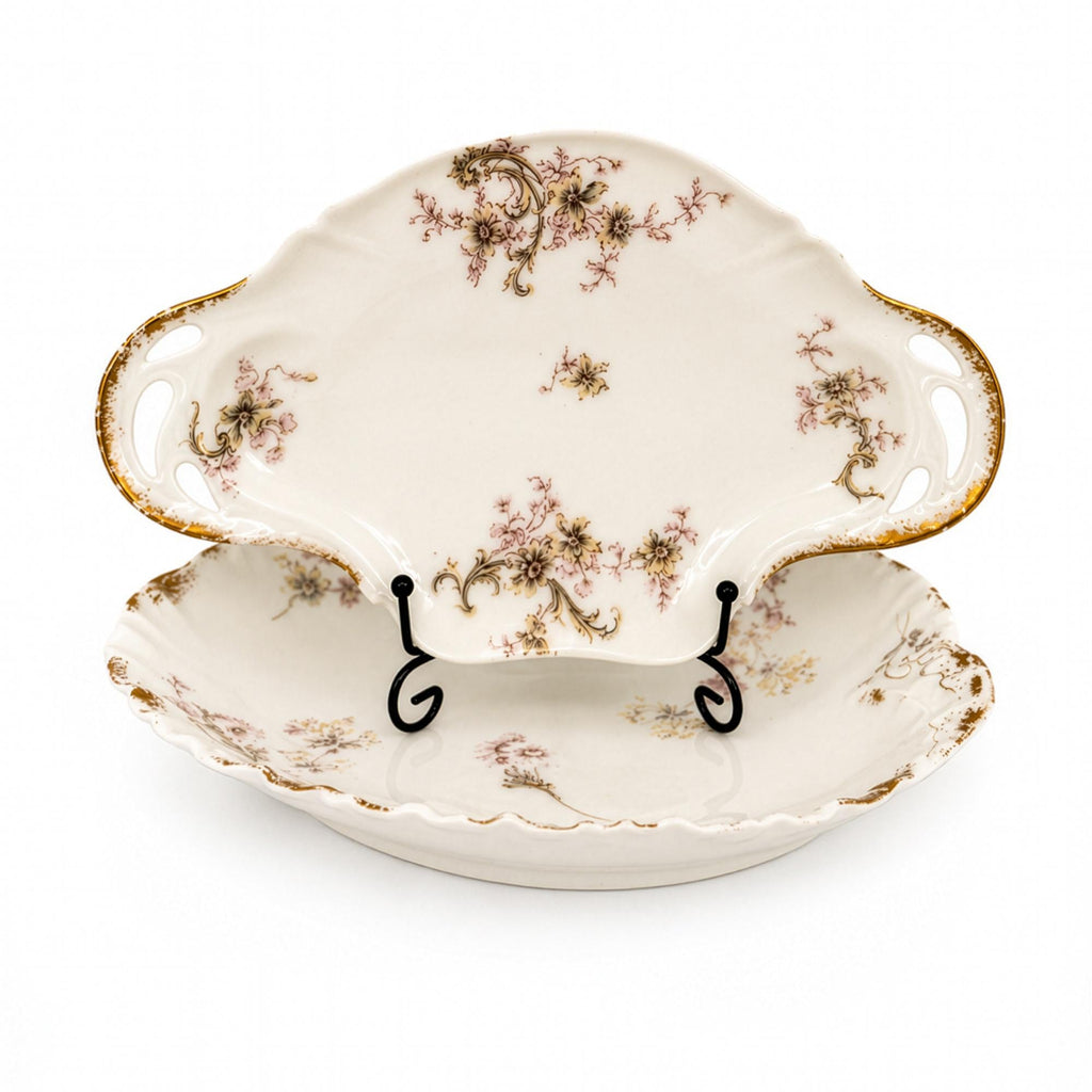 Haviland Limoges Montmery Floral Porcelain Serving Set, France, 1930 — image 3
