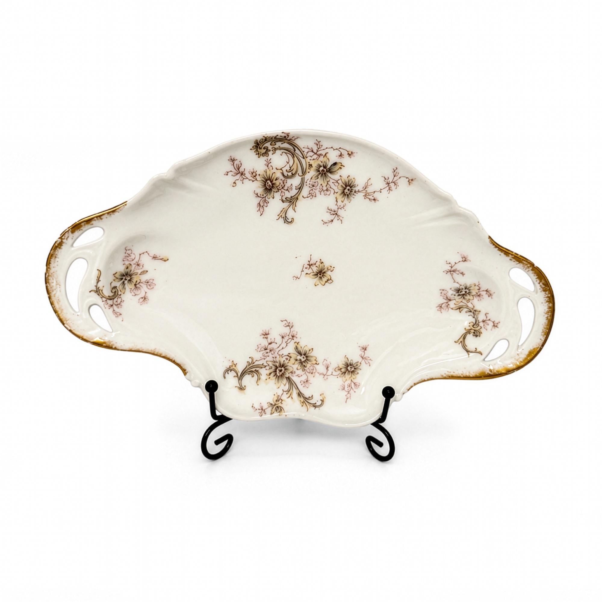 Haviland Limoges Montmery Floral Porcelain Serving Set, France, 1930 — image 4