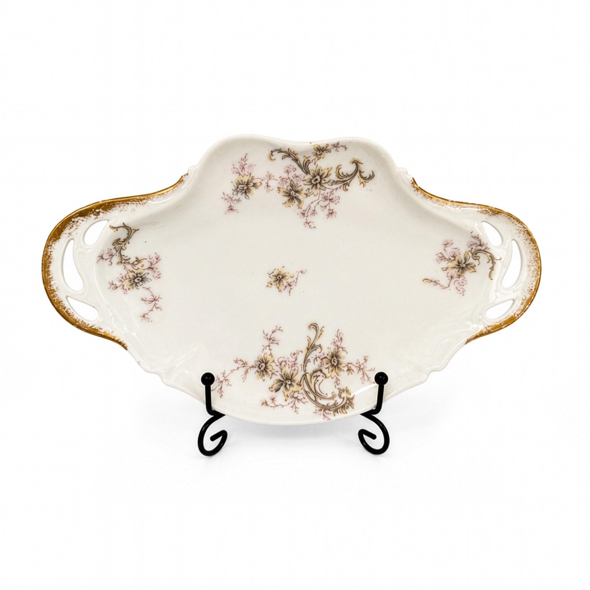 Haviland Limoges Montmery Floral Porcelain Serving Set, France, 1930 — image 6