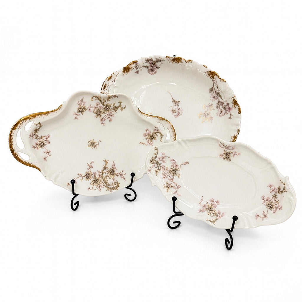 Haviland Limoges Montmery Floral Porcelain Serving Set, France, 1930 — image 9