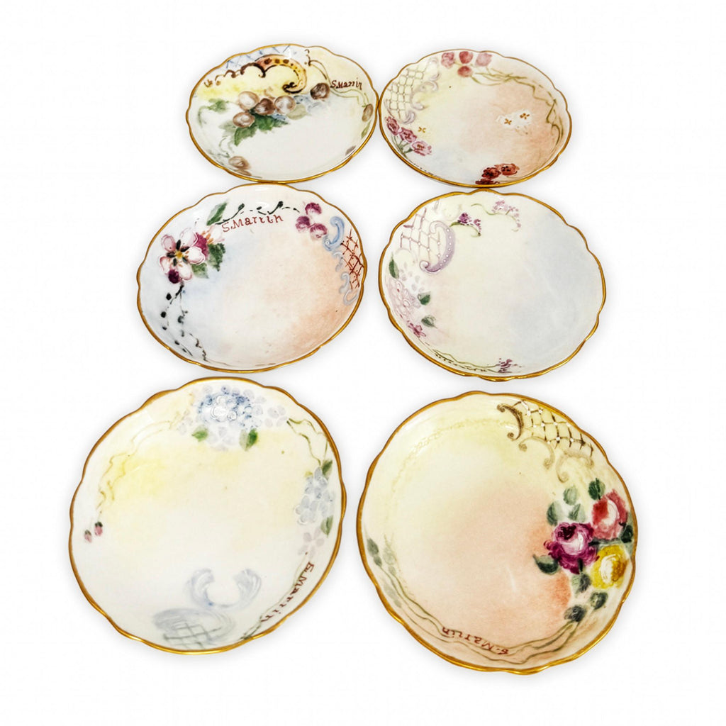 Theodore Haviland Limoges Porcelain Butter Pat Dishes, Set of Six — image 2