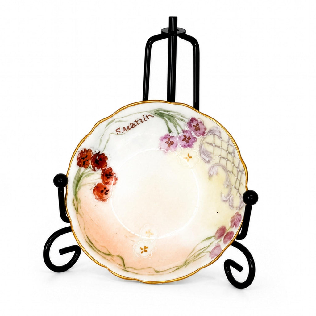 Theodore Haviland Limoges Porcelain Butter Pat Dishes, Set of Six — image 8