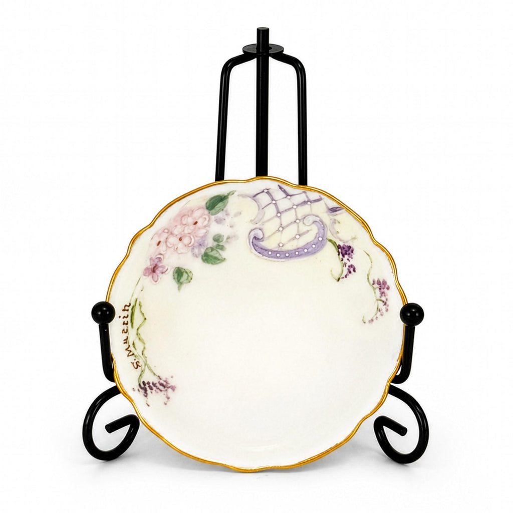 Theodore Haviland Limoges Porcelain Butter Pat Dishes, Set of Six — image 9
