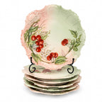 Antique Limoges Porcelain Dessert Service, Hand-Painted, 1900 — image 2