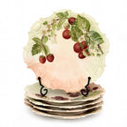 Antique Limoges Porcelain Dessert Service, Hand-Painted, 1900 — image 7