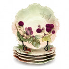 Antique Limoges Porcelain Dessert Service, Hand-Painted, 1900 — image 8