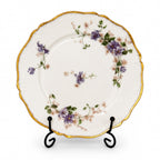 Haviland Limoges Purple Floral Bread and Butter Plates, France, 1930 — image 5