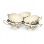 Johann Haviland Rhineland Footed Tea Cups Set of Six, Bavaria — image 2