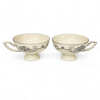 Johann Haviland Rhineland Footed Tea Cups Set of Six, Bavaria — image 3