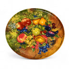 Rochard Limoges Fruit Dessert Service & Porcelain Cake Stand Set — image 9