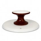 Rochard Limoges Fruit Dessert Service & Porcelain Cake Stand Set — image 11