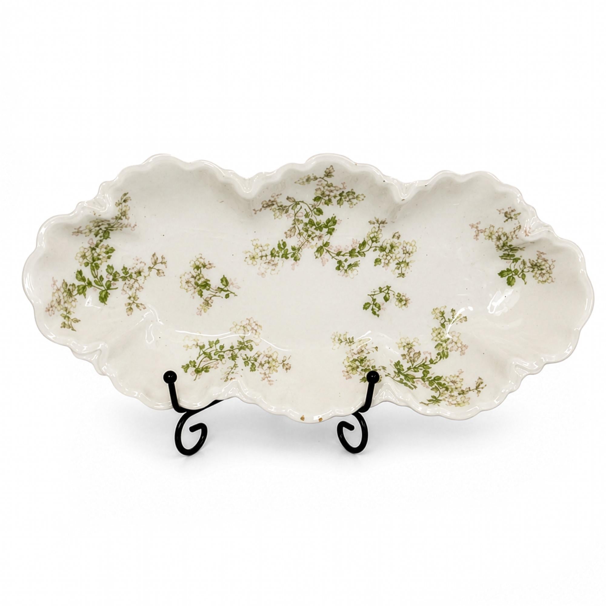 Haviland Limoges Montebello Floral Serving Dishes, Porcelain, France — image 2