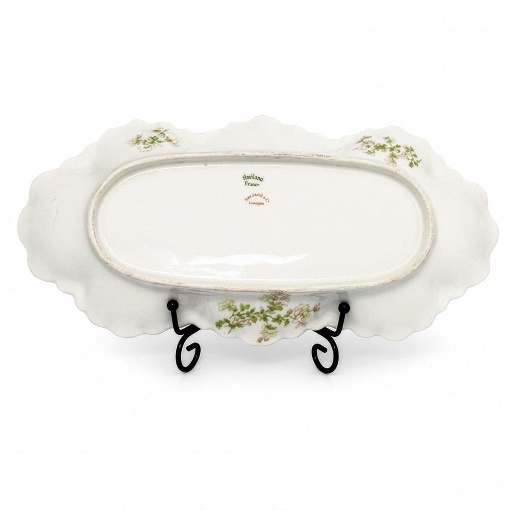 Haviland Limoges Montebello Floral Serving Dishes, Porcelain, France — image 3