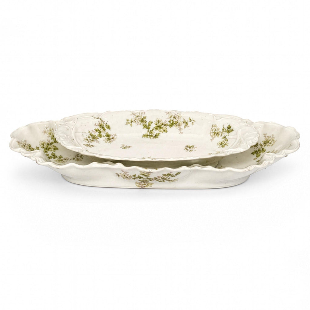 Haviland Limoges Montebello Floral Serving Dishes, Porcelain, France — image 6