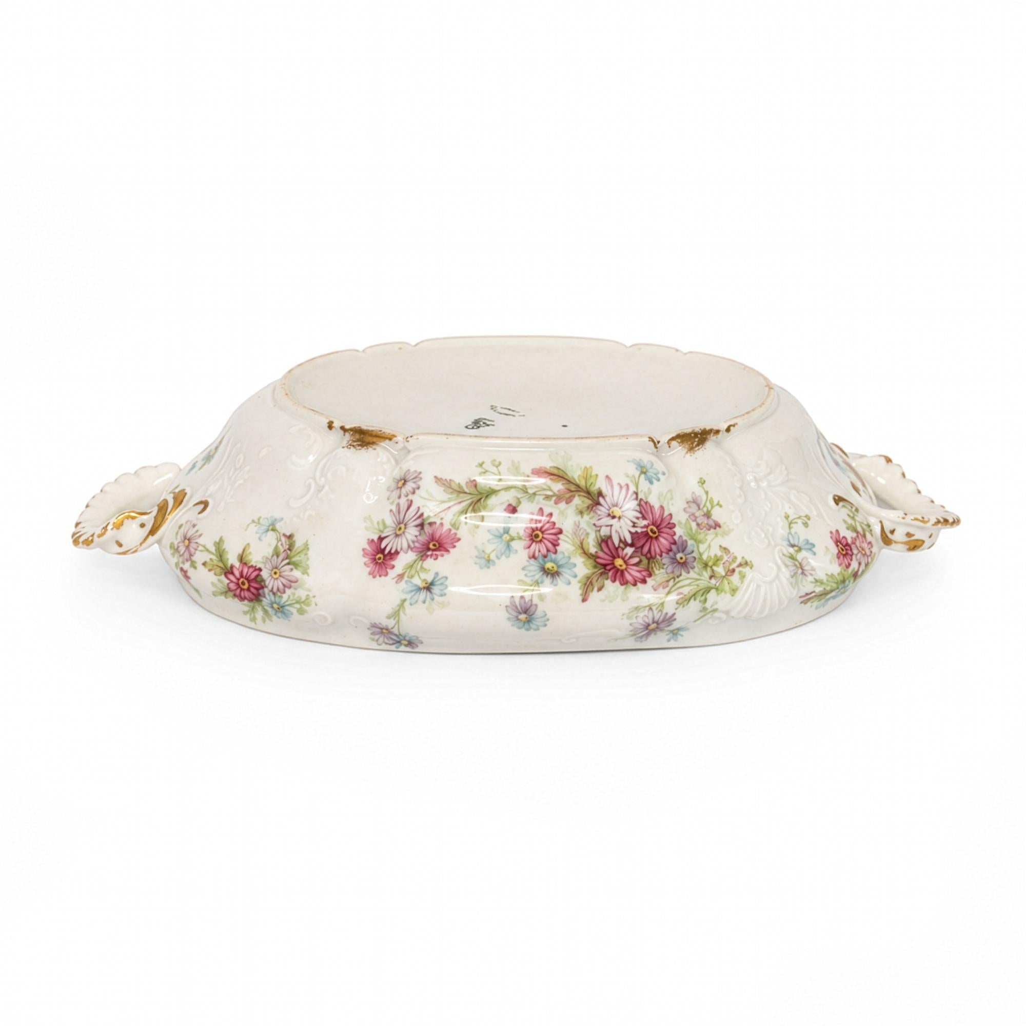 Haviland Limoges Floral Covered Serving Dish, Porcelain, France, 1930 — image 6