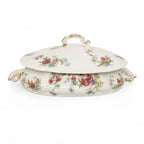 Haviland Limoges Floral Porcelain Covered Serving Dish, France — image 2