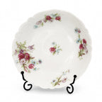 Set of Four Limoges Porcelain Berry Bowls, Floral Design, France, 1930 — image 2