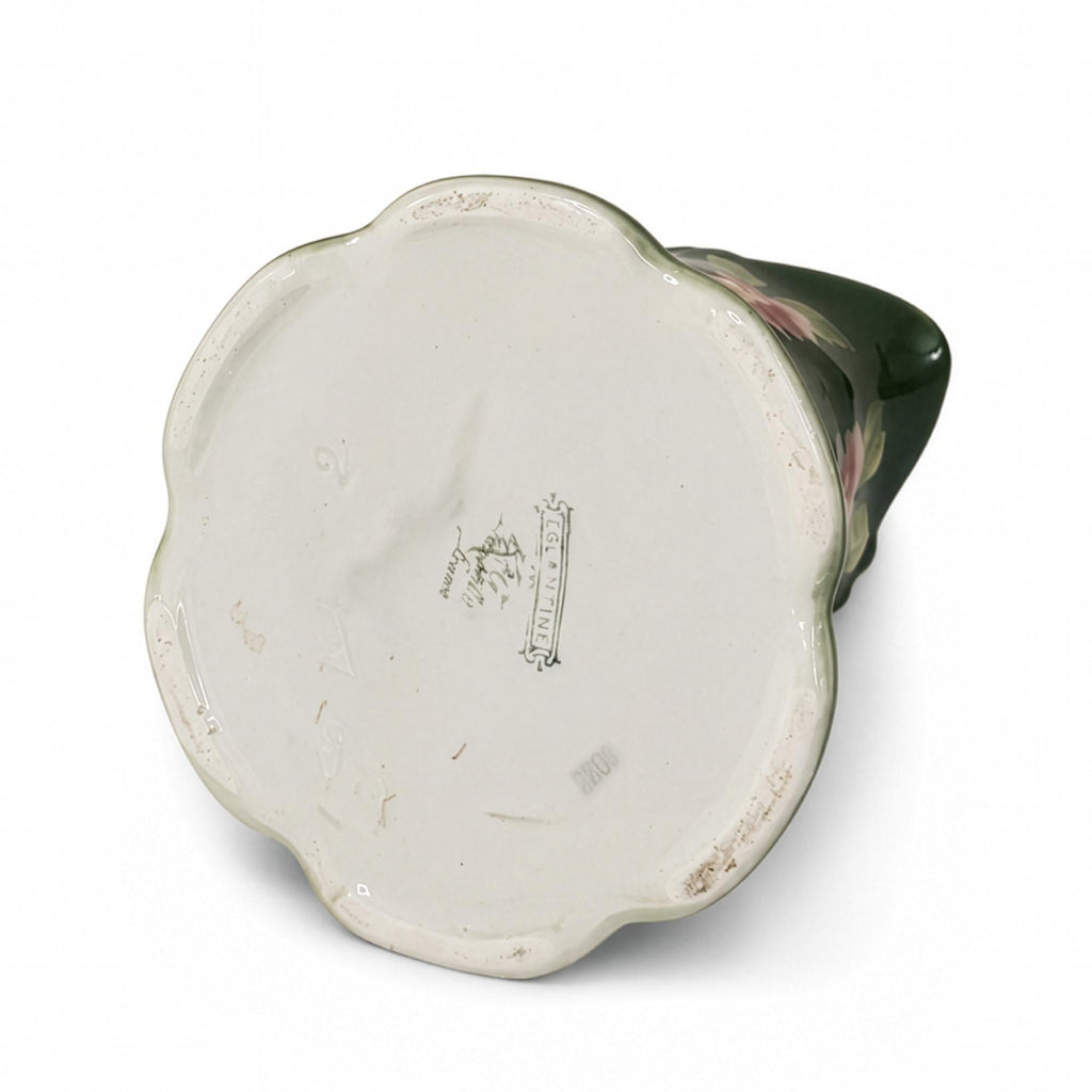 Antique French Pitcher by Keller and Guérin, Les Roses Pattern, 1910 — image 7