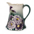 Antique French Faience Pitcher by Keller & Guérin, 1895, Hand-Painted — image 4