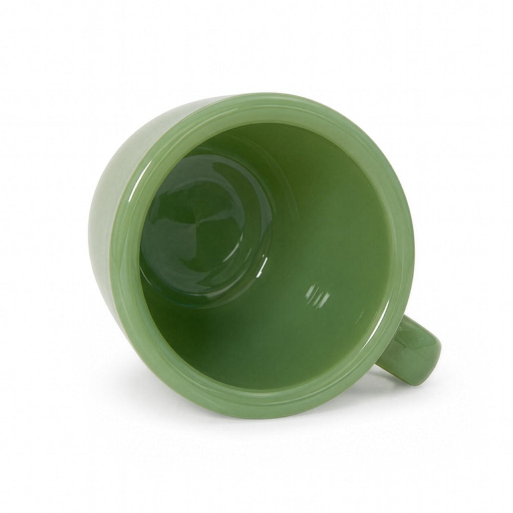 Set of Six Vintage Fire-King Jadeite Coffee Mugs, 1940s — image 7