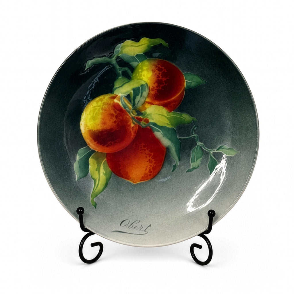 Antique Keller & Guérin Lunéville Faience Plates Set, Obert, 1900 — image 5