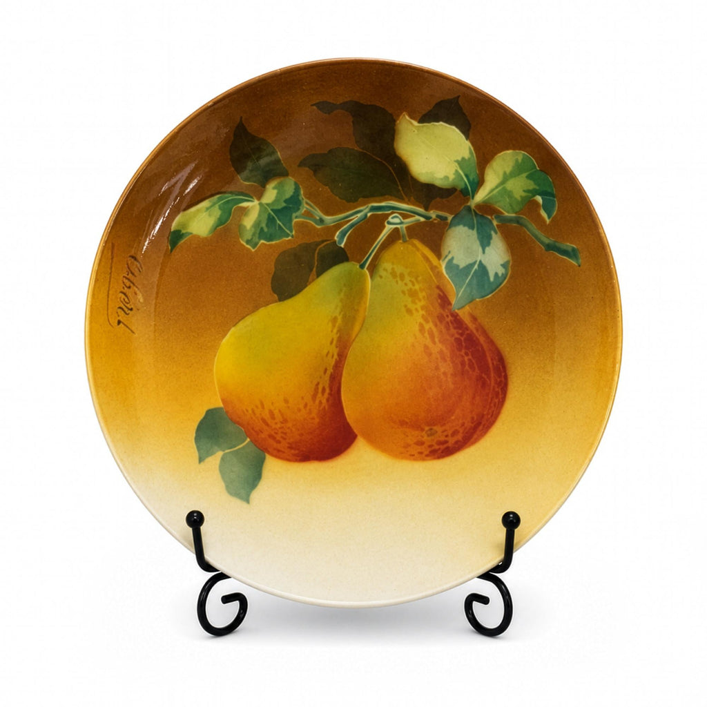 Antique Keller & Guérin Lunéville Faience Plates Set, Obert, 1900 — image 7